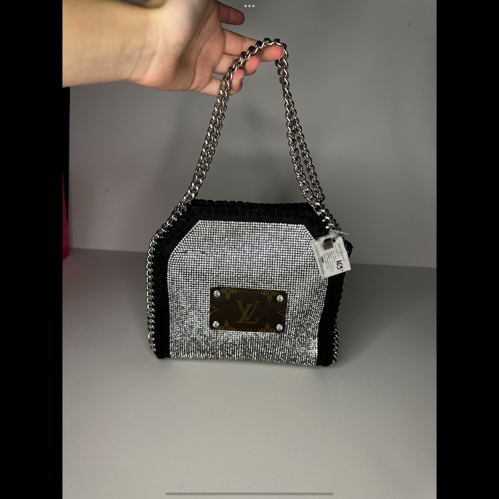 Upcycled‎ Rhinestone Bag